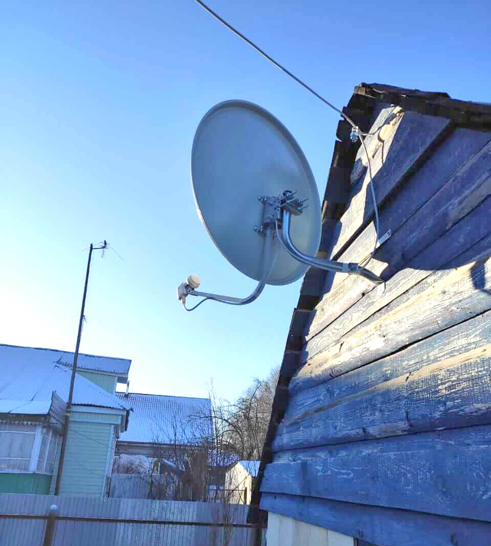 Установка антенн спутникового ТВ в Домодедово: фото №2